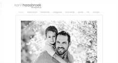 Desktop Screenshot of karinhaasbroek.com
